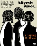 hitomiとNikoんのインスタライブ告知画像