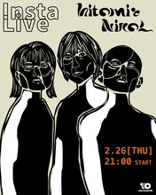 hitomiとNikoんのインスタライブ告知画像