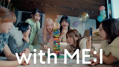 ME:Iが出演するNTTドコモの新テレビCM「今しかないこの瞬間を、Galaxyと。」編より。