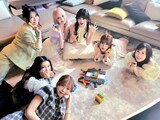 ME:Iが出演するNTTドコモの新テレビCM「今しかないこの瞬間を、Galaxyと。」撮影時のオフショット。