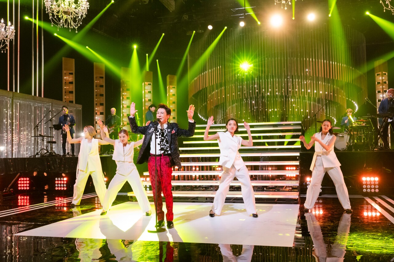 SONGS 郷ひろみ ～70歳の決意 紅白舞台裏SP～」より。©︎NHK [画像