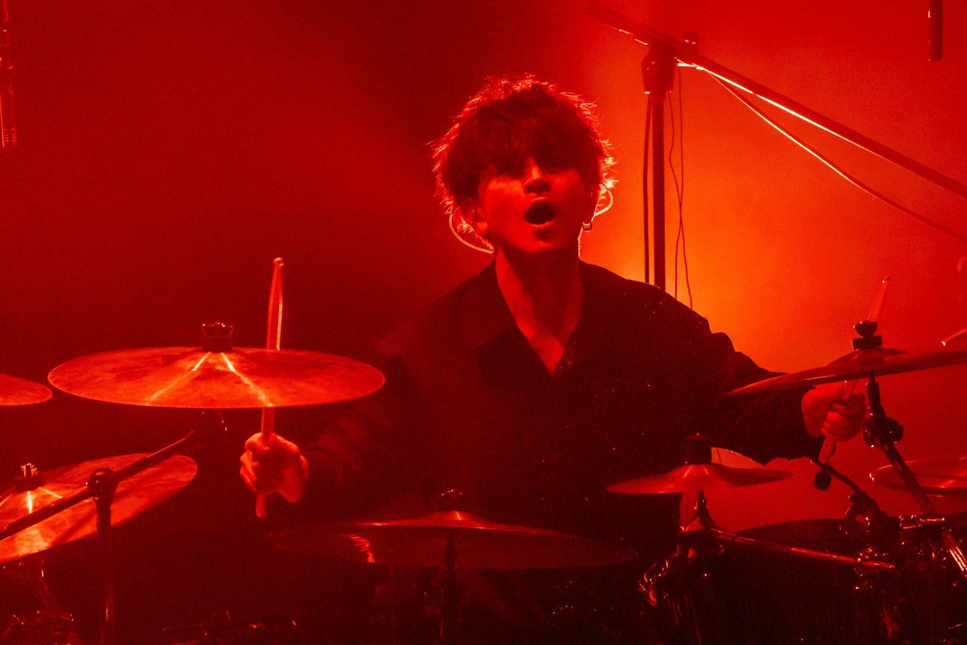 佐藤ケンケン（Dr / Plastic Tree）（Photo by Viola Kam［V'z Twinkle