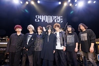 Plastic Treeと9mm Parabellum Bullet。（Photo by Viola Kam［V'z Twinkle］）