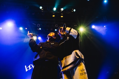 左から般若、NORIKIYO。（Photo by cherry chill will.）