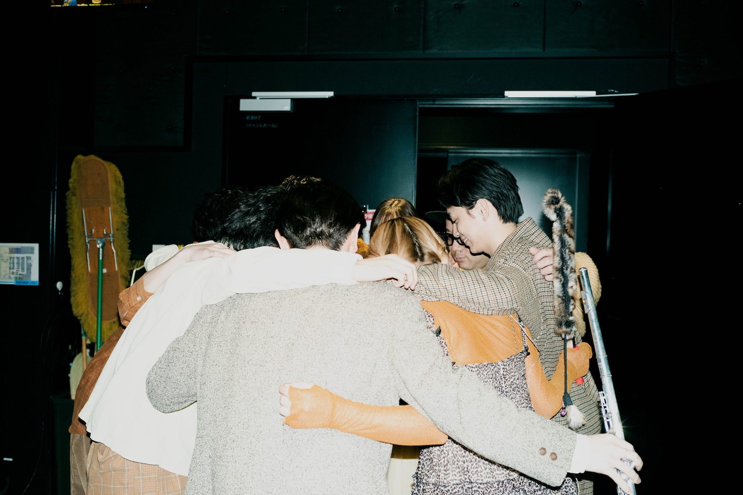 「Cats&Mellow #4 - 2nd Album "Ginger Cat Appreciation" Release Party」舞台裏の様子。（Photo by Yuto Odagiri）