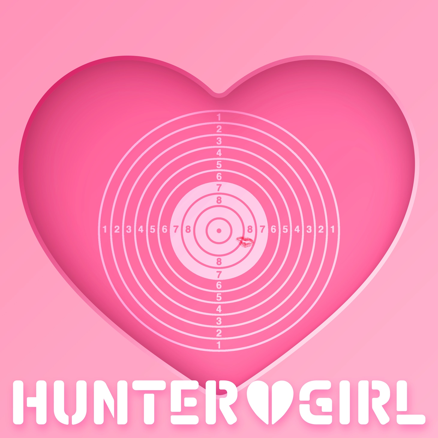 Straight Angeli「HUNTERGIRL」配信ジャケット