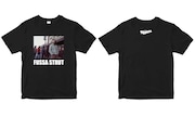 「FUSSA STRUT」Tシャツ（ボディ：ホワイト / ブラック）