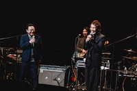 杉山清貴と馬場俊英。（撮影：杉山アキノブ）