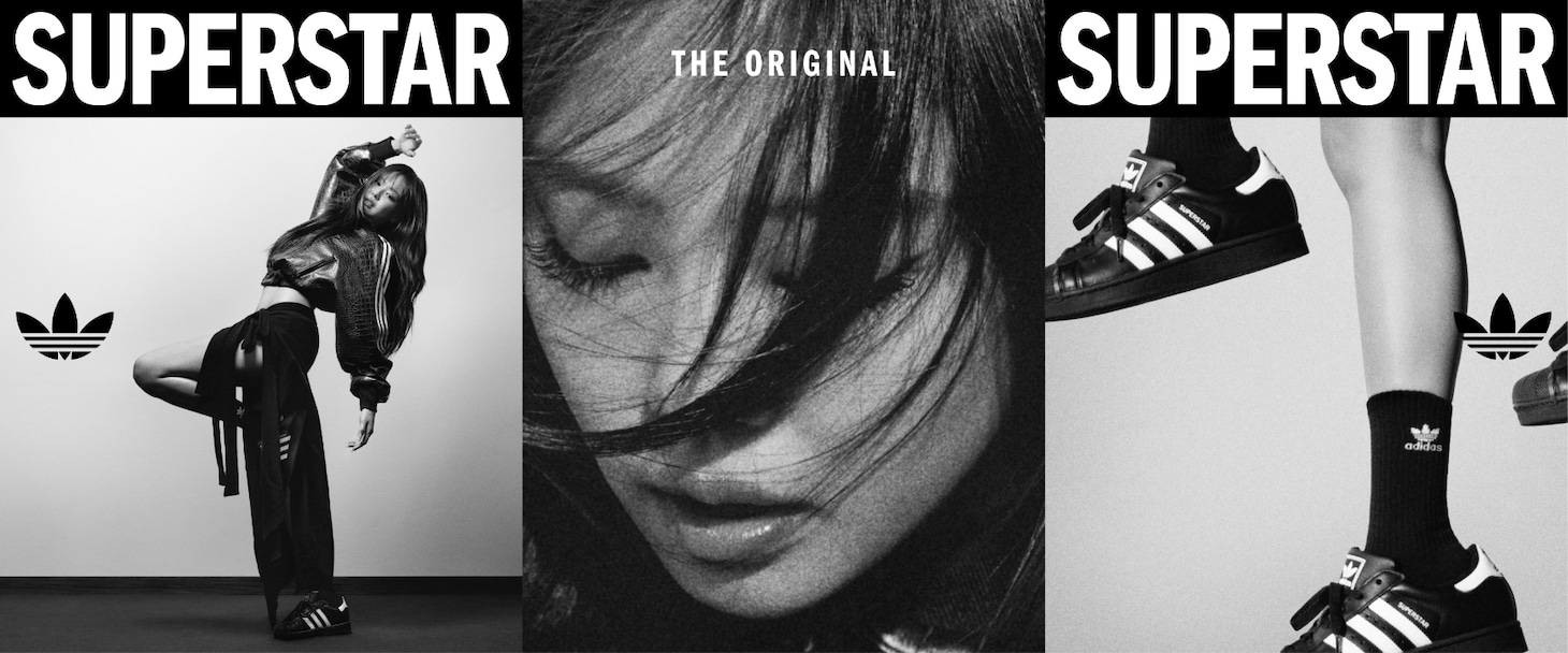 SUPERSTAR×JENNIEビジュアル