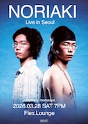 「NORIAKI Live in Seoul」ポスター