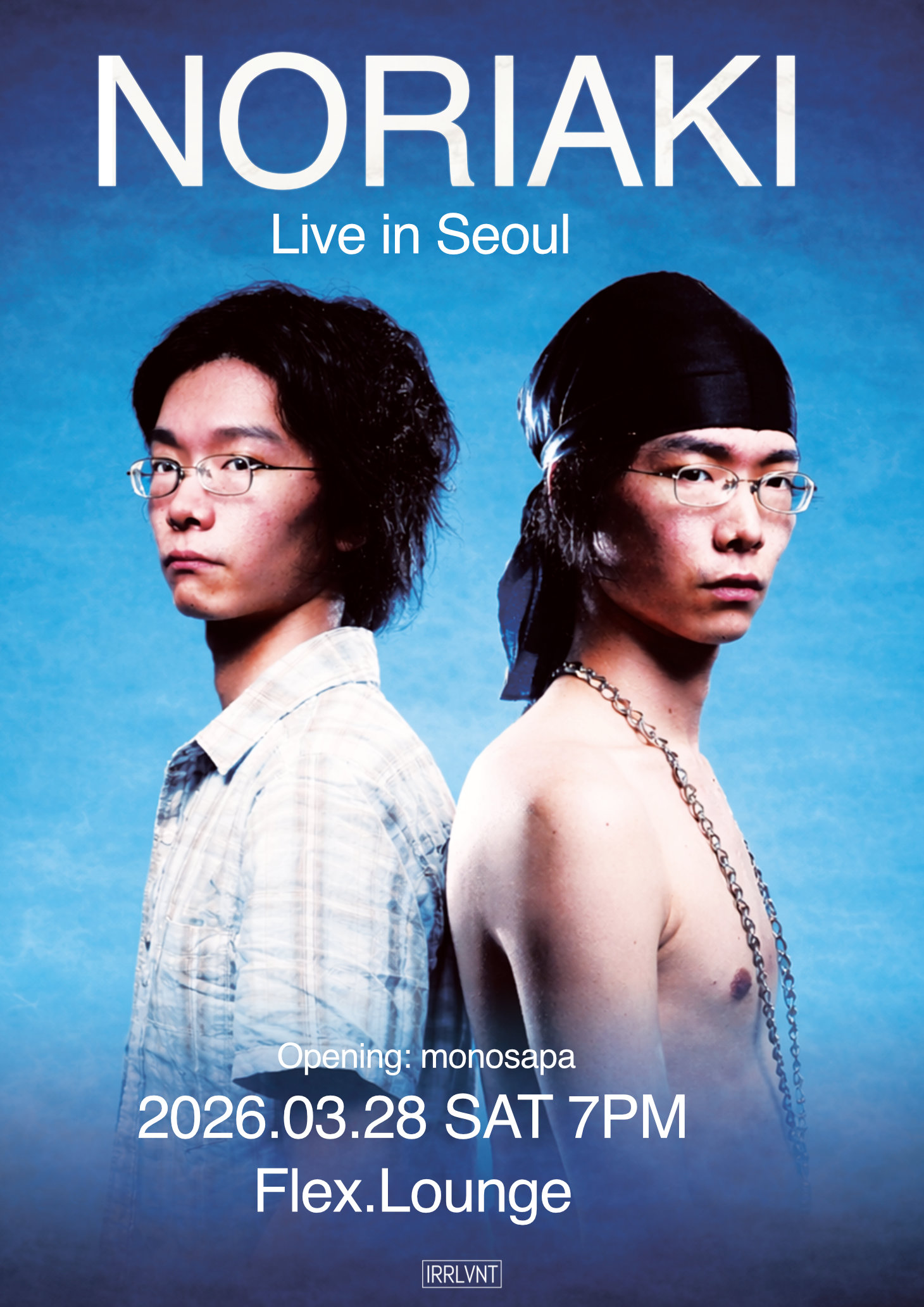 「NORIAKI Live in Seoul」ポスター