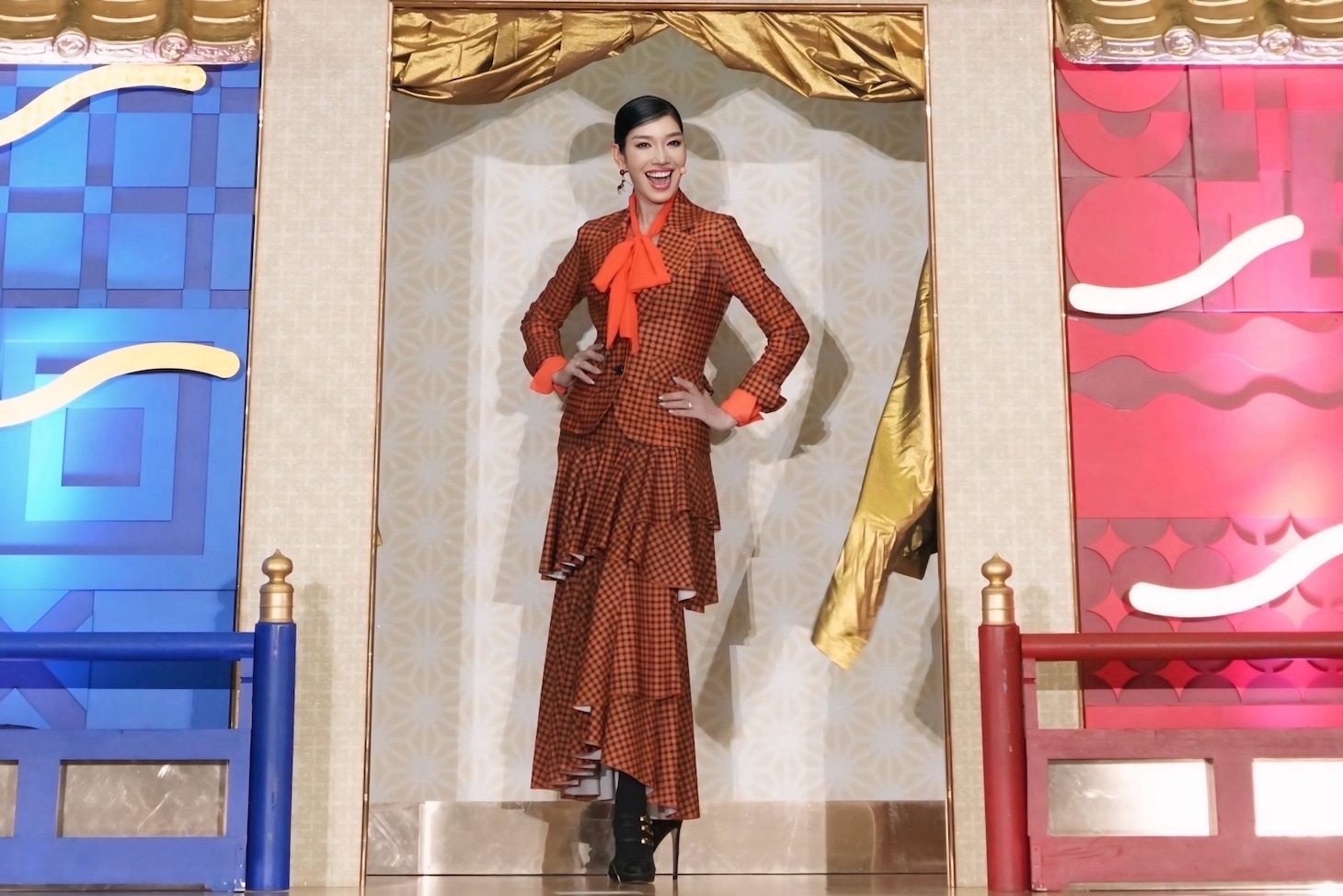 「ハイスクール大喜利」よりアンミカ。©フジテレビ