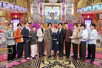 「Golden SixTONES」3月1日放送回出演者。©日本テレビ