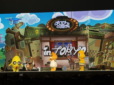 「ぽこぴーの回覧板 in TOKYO」の様子。