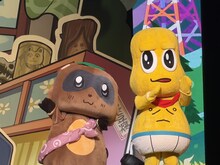 ぽんぽこ、ピーナッツくん。