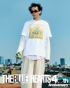 ザ・ブルーハーツ公式ジャケットデザインＴシャツ着用イメージ