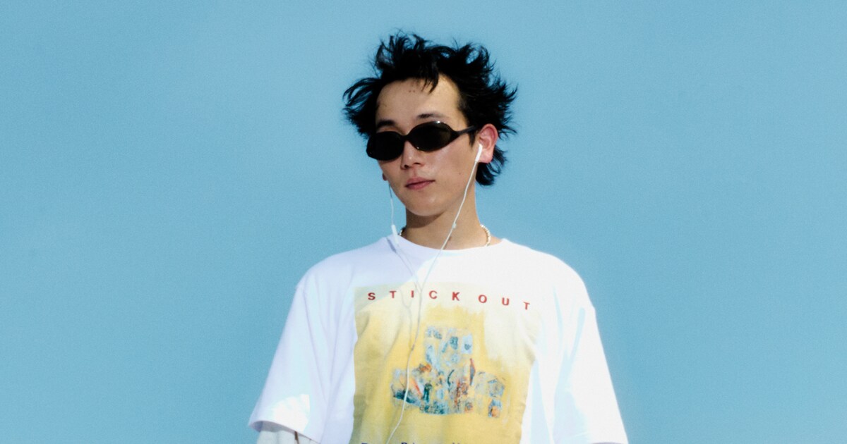 ザ・ブルーハーツ公式ジャケットデザインTシャツ着用イメージ [画像 