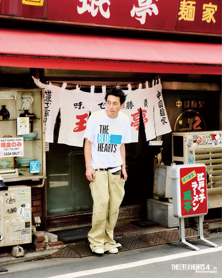 ザ・ブルーハーツのアルバムジャケット7作をデザインしたTシャツ発売 