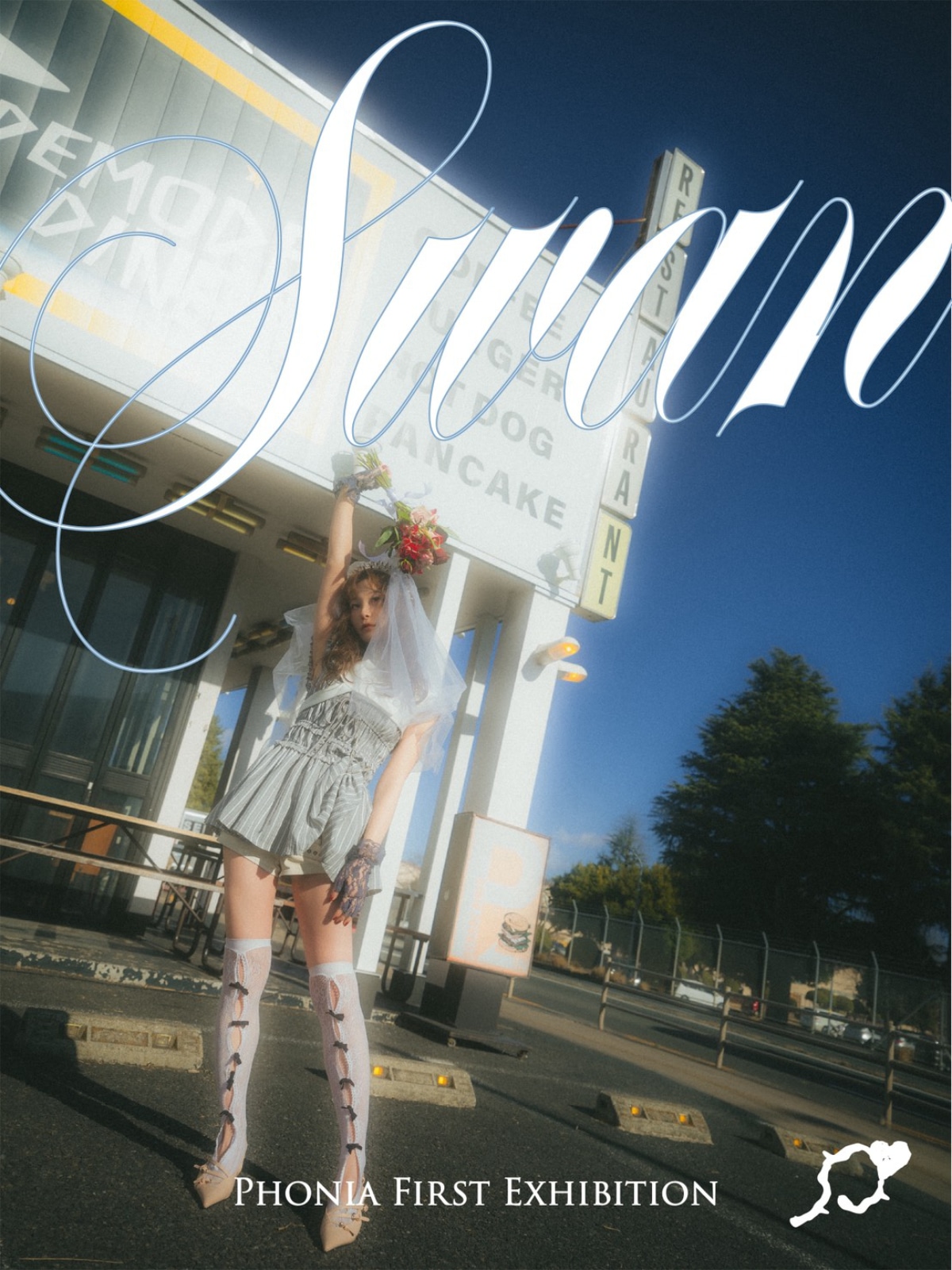 「Phonia 1st exhibition『swan』」キービジュアル