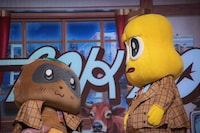 ぽんぽこ、ピーナッツくん。（撮影：廣田達也）