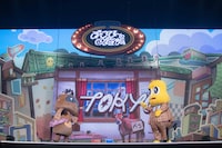 ぽんぽこ、ピーナッツくん。（撮影：廣田達也）