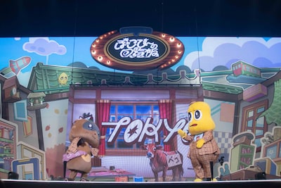 ぽんぽこ、ピーナッツくん。（撮影：廣田達也）