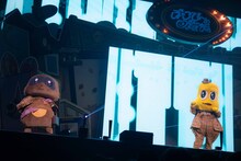 ぽんぽこ、ピーナッツくん。（撮影：廣田達也）