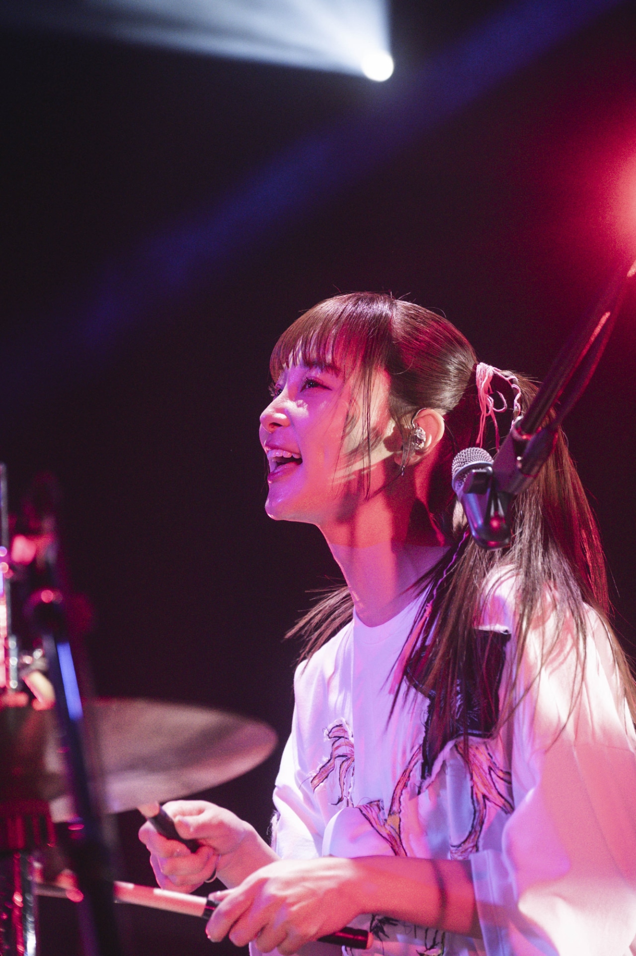 RINA（Dr, Vo / SCANDAL）（Photo by Takeshi Yao）