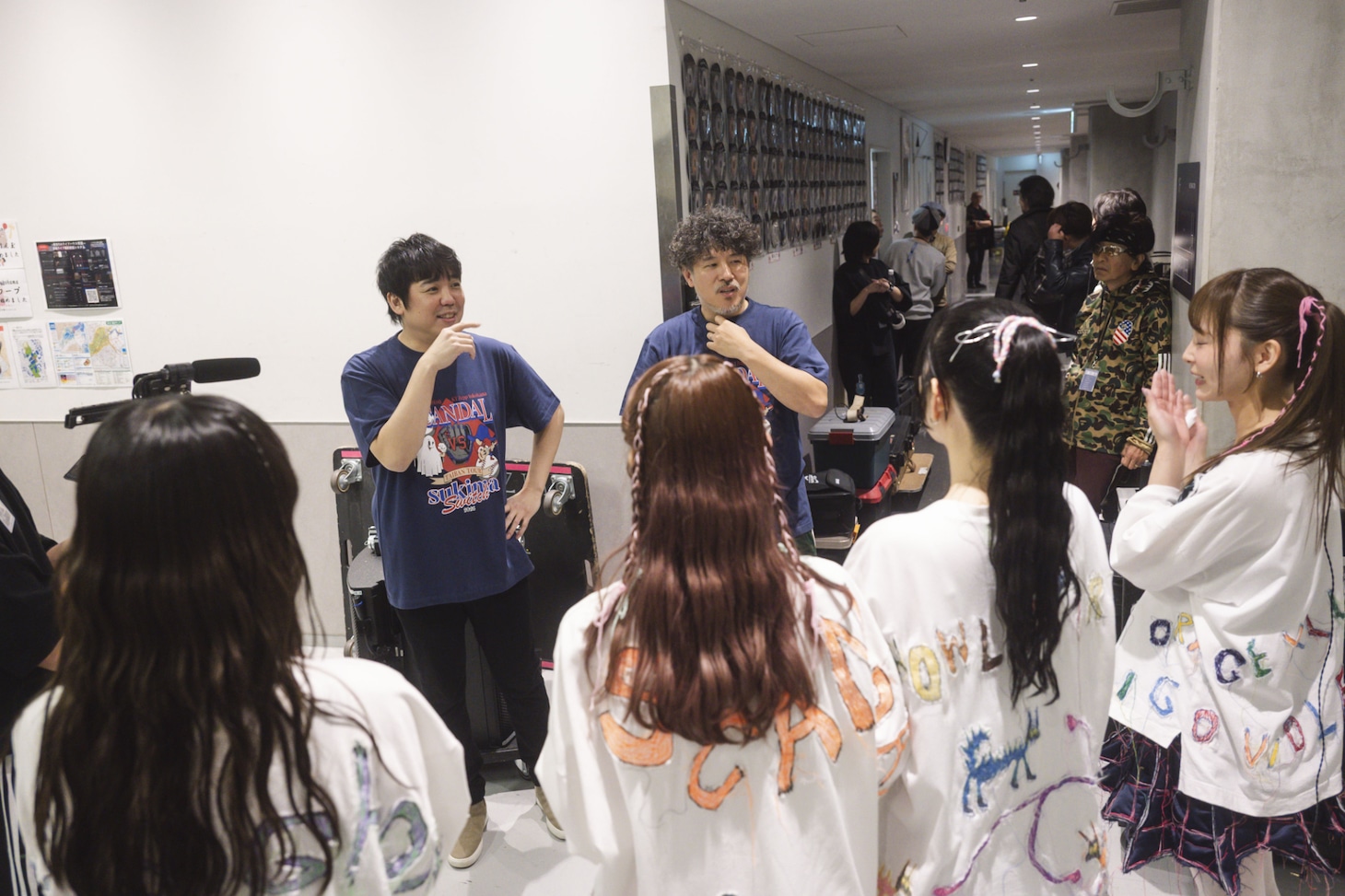 「SCANDAL TOUR 2026 “SCANDALの対バンツアー”」ファイナル公演のバックヤードの様子。