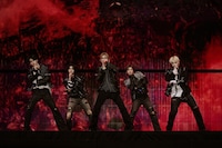 TOMORROW X TOGETHER。「2026 TXT MOA CON」より。