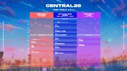 「CENTRAL MUSIC & ENTERTAINMENT FESTIVAL 2026」DAY 3のタイムテーブル。