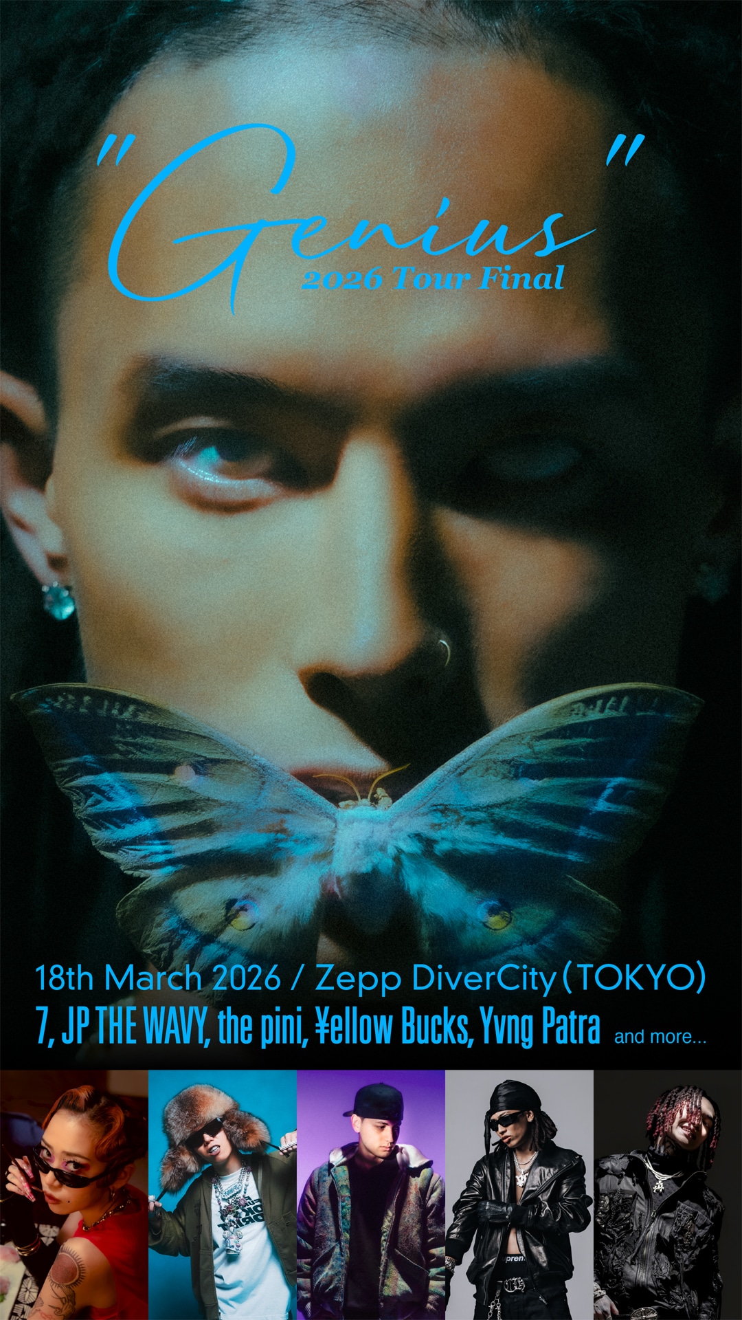 「Kaneee "GENIUS" Tour Final」ビジュアル