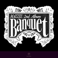 MAZZEL「Banquet」通常盤ジャケット。