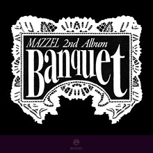 MAZZEL「Banquet」通常盤ジャケット。