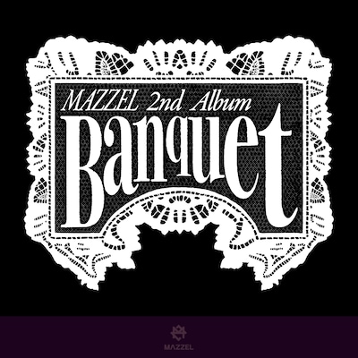 MAZZEL「Banquet」通常盤ジャケット。