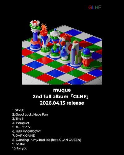 muque「GLHF」トラックリスト