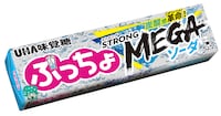 「ぷっちょスティック ストロングMEGA ソーダ」ビジュアル