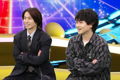 三宅健と橘柊生（DISH//）。©テレビ東京