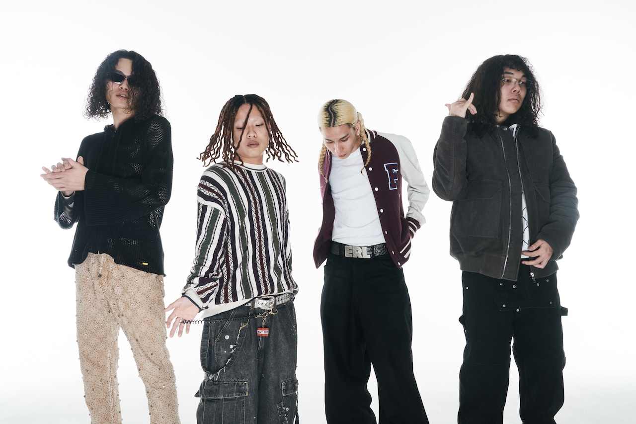 左からHARKA、Kianna、AOTO、Siero。