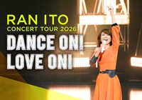 「伊藤 蘭 コンサートツアー 2026～Dance on! Love on!～」キービジュアル