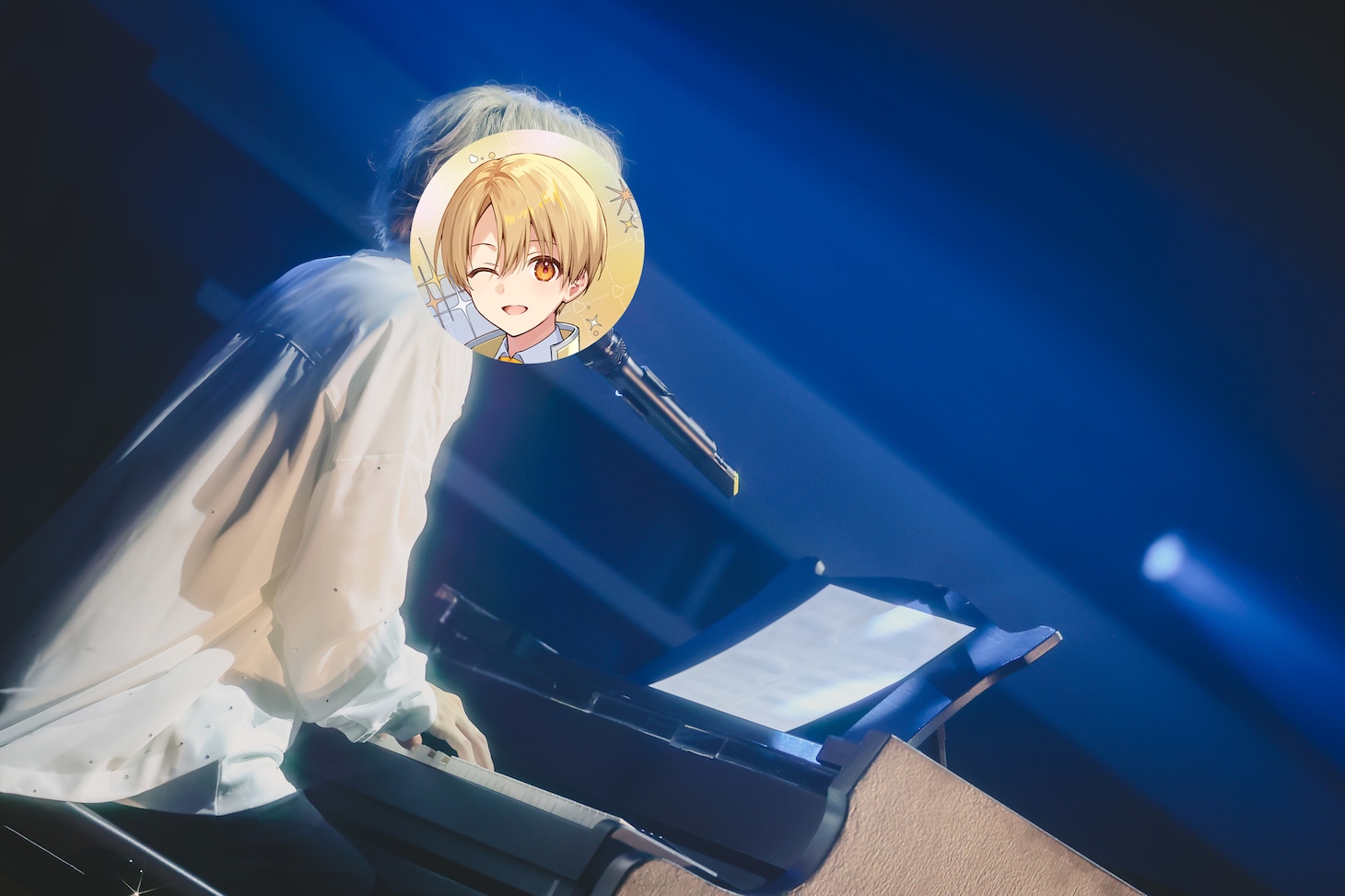 ピアノを弾き語るるぅと。