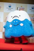 AnimeJapan公式マスコットキャラクター・AJ兄弟。