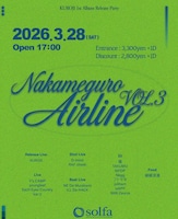 「Nakameguro Airline VOL.3」フライヤー