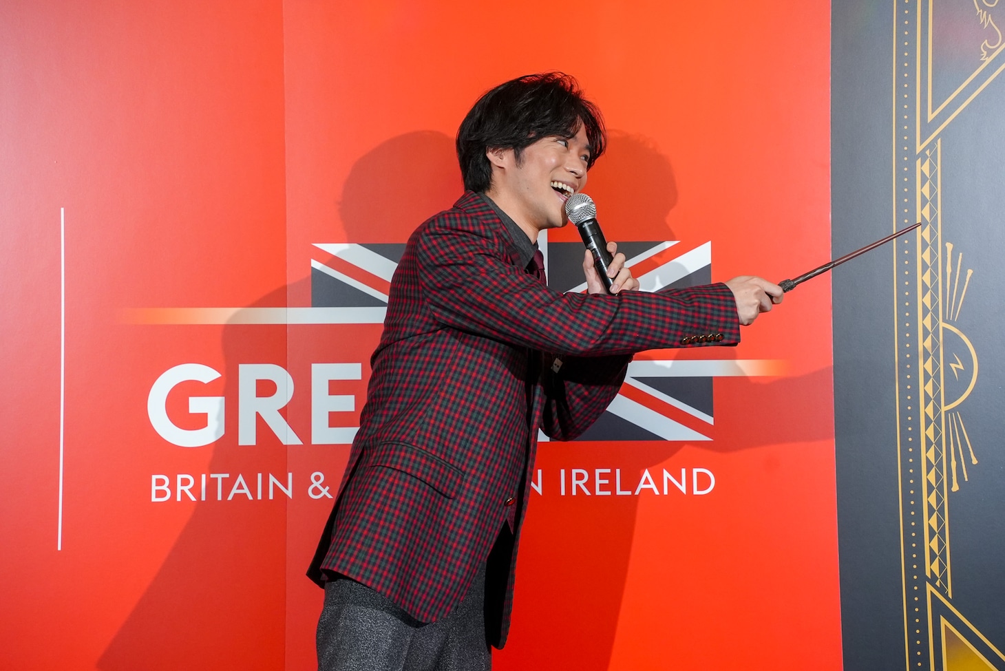 小野賢章「あなたのは“レヴィオサー”！」の様子。