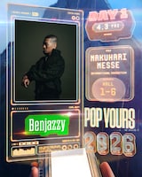 「POP YOURS 2026」Benjazzy出演告知ビジュアル
