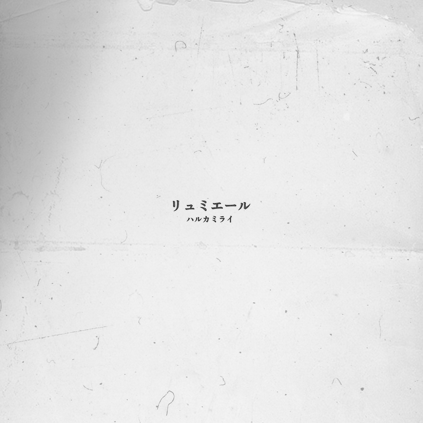 ハルカミライ「リュミエール」配信ジャケット