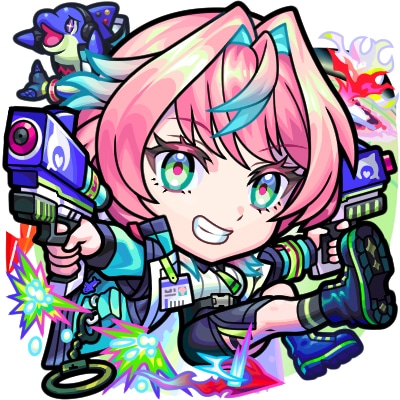 スマホアプリ「モンスターストライク」の新キャラクター・ミライ