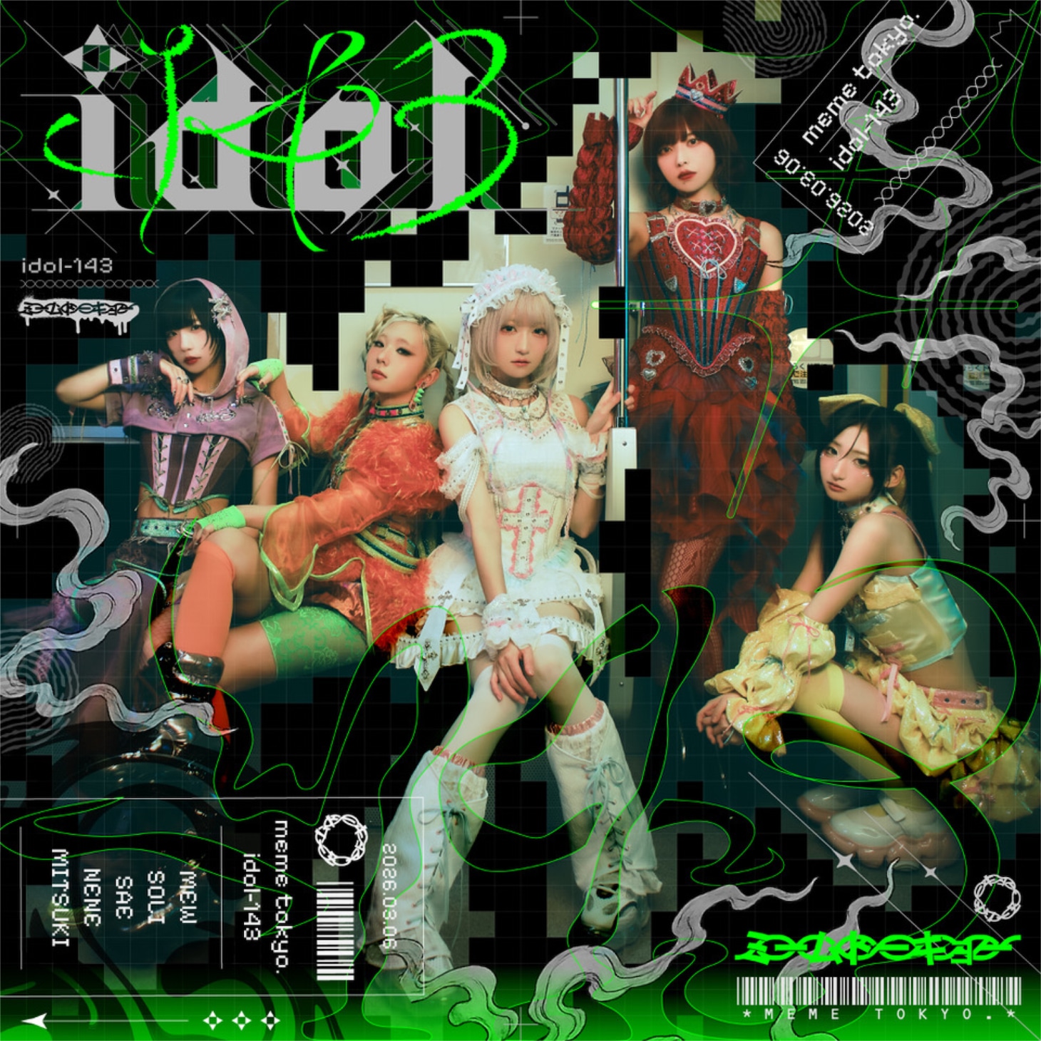 ミームトーキョー「idol-143」ジャケット