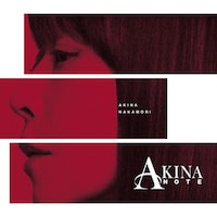 中森明菜「AKINA NOTE」通常盤ジャケット