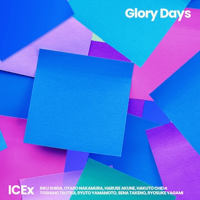 ICEx「Glory Days」配信ジャケット